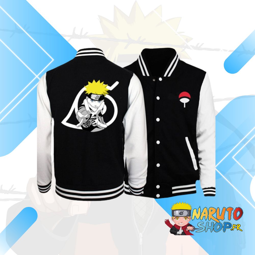 Veste Naruto Konoha et Uchiha