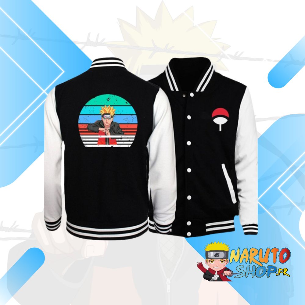 Veste Naruto Uzumaki Uchiwa