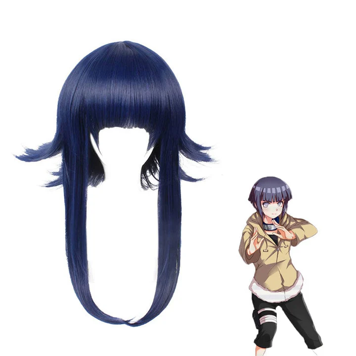 Perruque Cosplay Hinata Hyûga