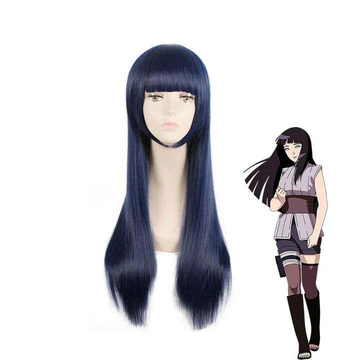 Perruque Cosplay Hinata Hyûga