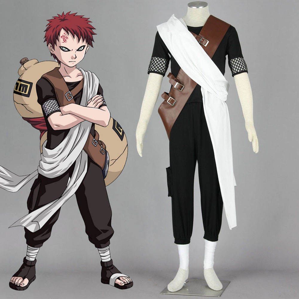 Costume Cosplay Gaara - Kazekage du Sable - Naruto Shippuden